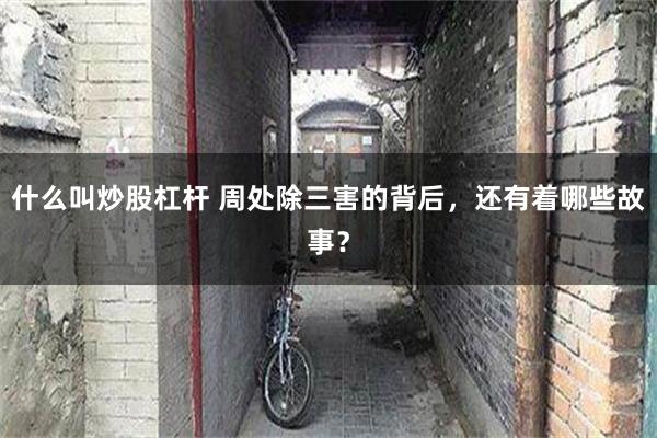 什么叫炒股杠杆 周处除三害的背后，还有着哪些故事？