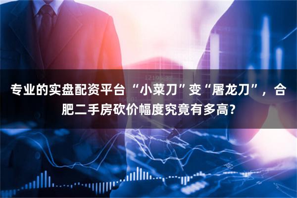 专业的实盘配资平台 “小菜刀”变“屠龙刀”，合肥二手房砍价幅度究竟有多高？