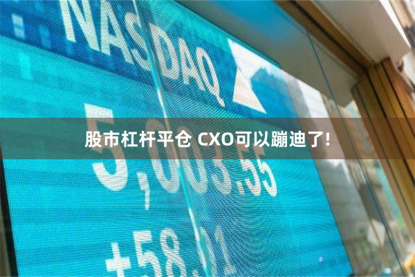 股市杠杆平仓 CXO可以蹦迪了!