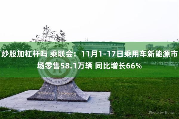 炒股加杠杆吗 乘联会：11月1-17日乘用车新能源市场零售58.1万辆 同比增长66%