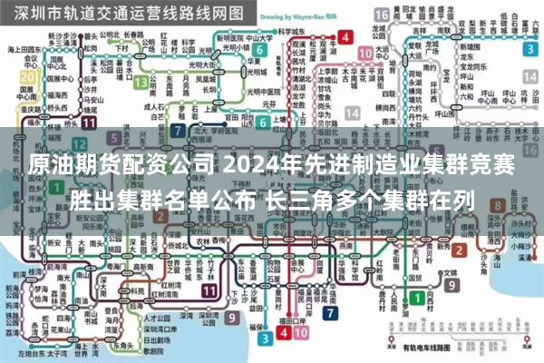 原油期货配资公司 2024年先进制造业集群竞赛胜出集群名单公布 长三角多个集群在列