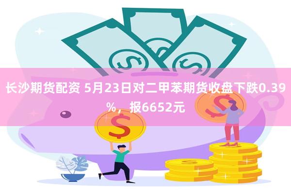 长沙期货配资 5月23日对二甲苯期货收盘下跌0.39%，报6652元
