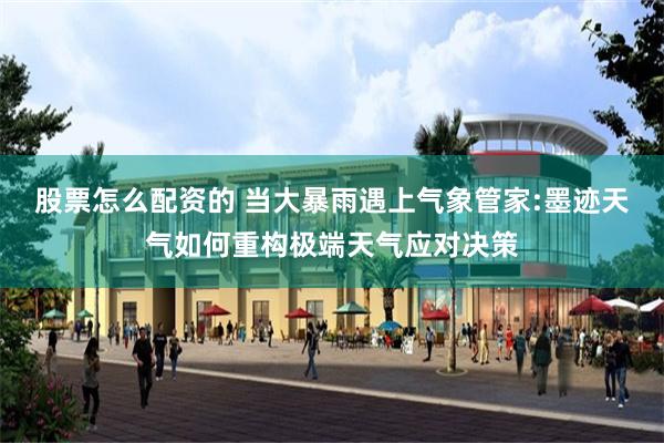 股票怎么配资的 当大暴雨遇上气象管家:墨迹天气如何重构极端天气应对决策