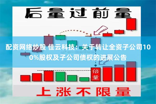 配资网络炒股 佳云科技：关于转让全资子公司100%股权及子公司债权的进展公告
