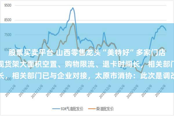 股票买卖平台 山西零售龙头“美特好”多家门店闭店调改，部分门店出现货架大面积空置、购物限流、退卡时间长，相关部门已与企业对接，太原市消协：此次是调改并非彻底停业